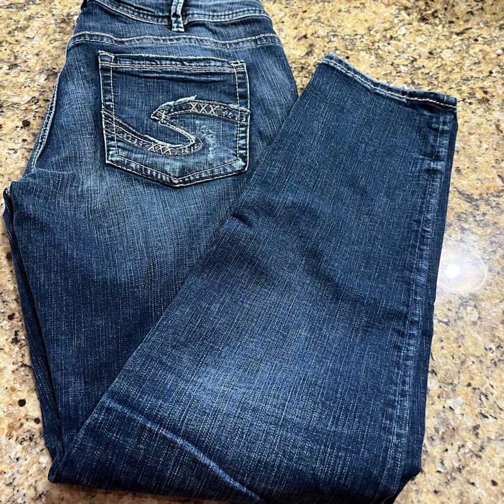 Silver jeans